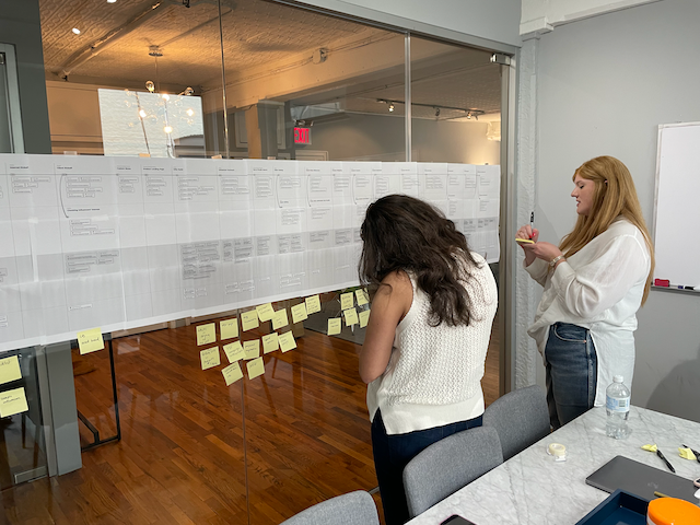 colleagues in workshop
