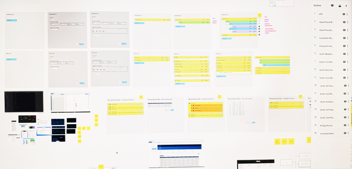 timeline of design system and major redesign